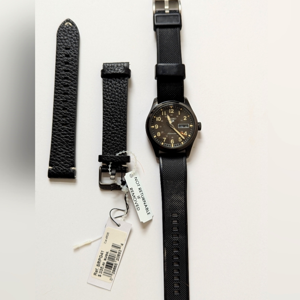 Seiko 5 Sport Watch with Extra Strap